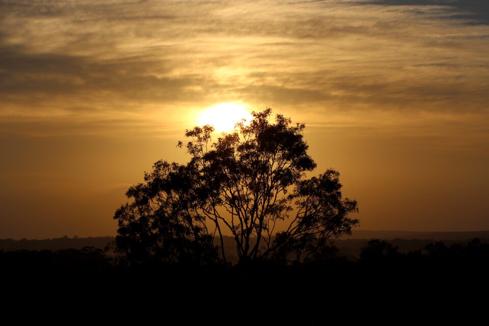 Hunter valley australia sunrise