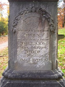 Dickson Monument, Allegheny Cemetery, 2015-11-02, 03