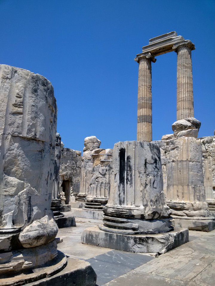 Didyma, Turkey, Temple of Apollon, ruins