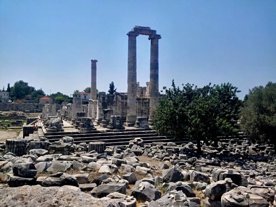 Didyma, Turkey, Temple of Apollon Two Pillars