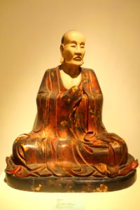 Dhitaka, Tay Phuong pagoda, Ha Tay province, 1794 AD, lacquered wood - Vietnam National Museum of Fine Arts - Hanoi, Vietnam - DSC05077
