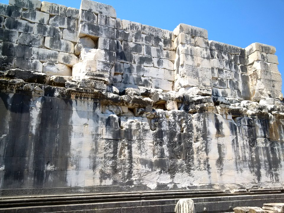Didyma, Turkey, Temple of Apollon, another wall