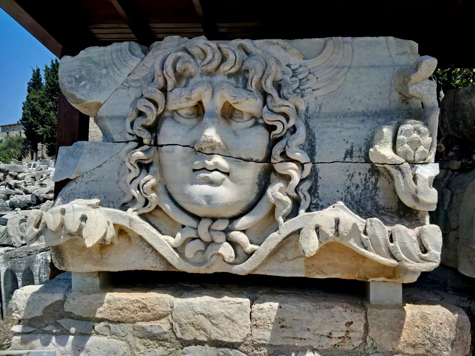 Didyma, Turkey, Temple of Apollon, Face