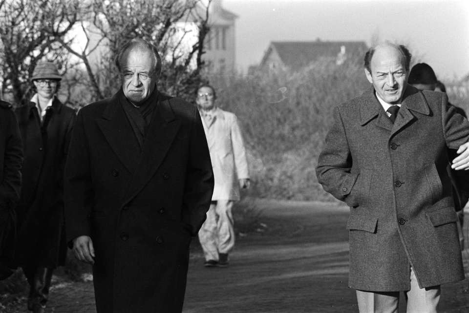 Dhr. Heineken (l) en dhr. Doderer, Bestanddeelnr 932-7962