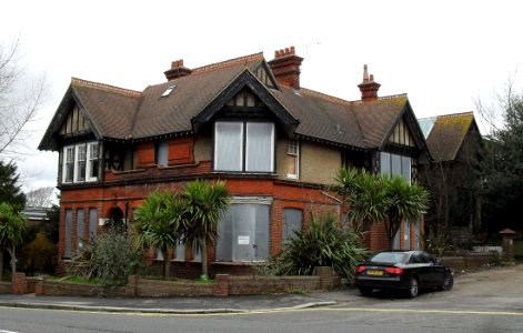 Derelict Building at Hove Park Gardens, Hove (February 2011)