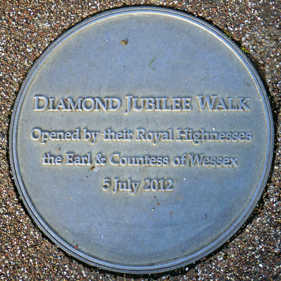 Diamond Jubilee Walk Plaque, Bexhill
