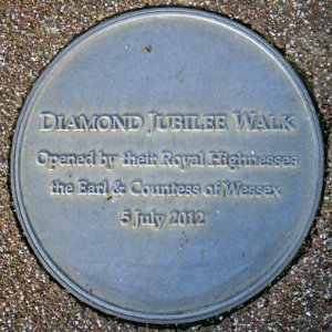 Diamond Jubilee Walk Plaque, Bexhill photo