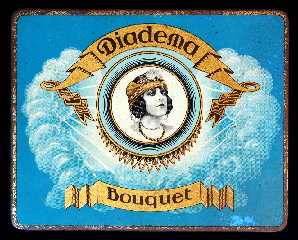 Diadema Bouquet sigarenblikje
