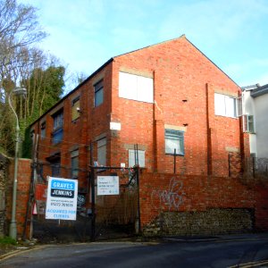 Derelict Industrial Buildings at Freehold Terrace, Brighton (January 2015) (3)