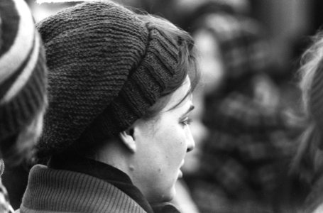 Dertiende lustrum van de VVSL in Leiden, Prinses Margriet te midden van studente, Bestanddeelnr 917-3767