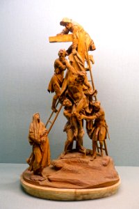 Descent from the Cross, by Johann Peter Wagner, c. 1775-1780 - Mainfränkisches Museum - Würzburg, Germany - DSC04869