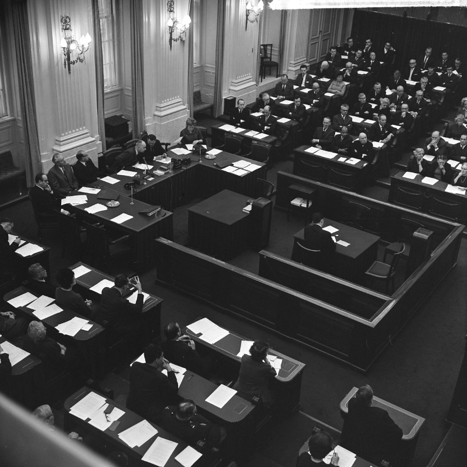 Derde lustrum NATO in de Tweede Kamer Conferentie , overzicht Tweede Kamer, Bestanddeelnr 916-2623