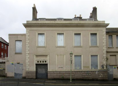 Derelict Building at Middle Street, Brighton (part of former Hippodrome) (December 2016)