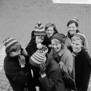 Dertiende lustrum van de VVSL in Leiden, studenten, Bestanddeelnr 917-3751