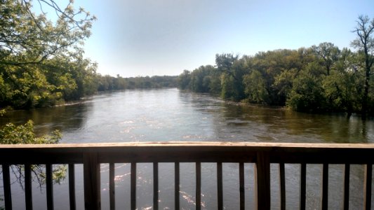 Des Moines River in Gotch Park, Humboldt County, Iowa