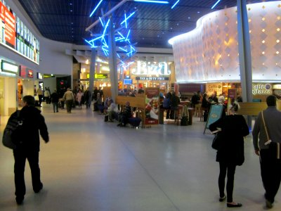 Departure hall MAN
