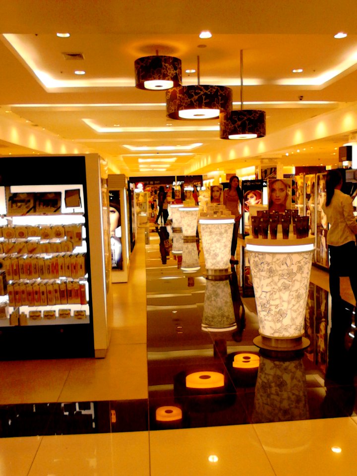 Department store of SM City Clark in Angeles City, Pampanga, Philippines