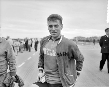 Derde etappe Ronde van Nederland Rick Van Looy winnaar derde etappe Finish op…, Bestanddeelnr 907-9363