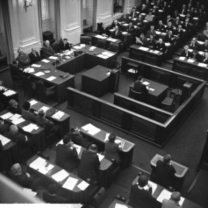 Derde lustrum NATO in de Tweede Kamer Conferentie , overzicht Tweede Kamer, Bestanddeelnr 916-2622