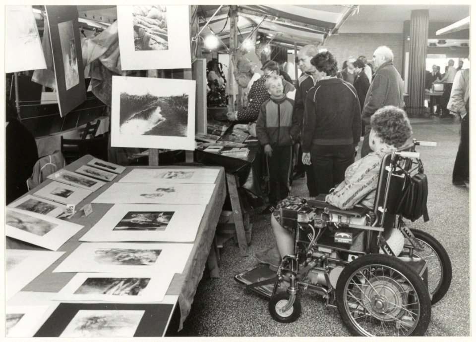 Derde overdekte kunstmarkt in Nieuw Unicum. NL-HlmNHA 54016641