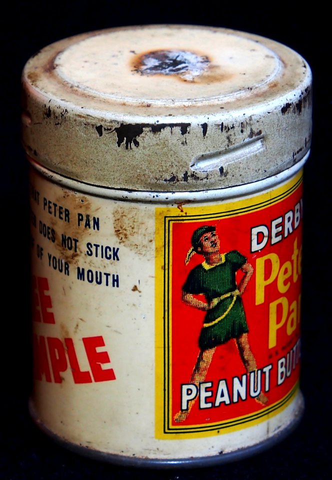 Derbys Peter Pan peanut butter sample blikje, foto5