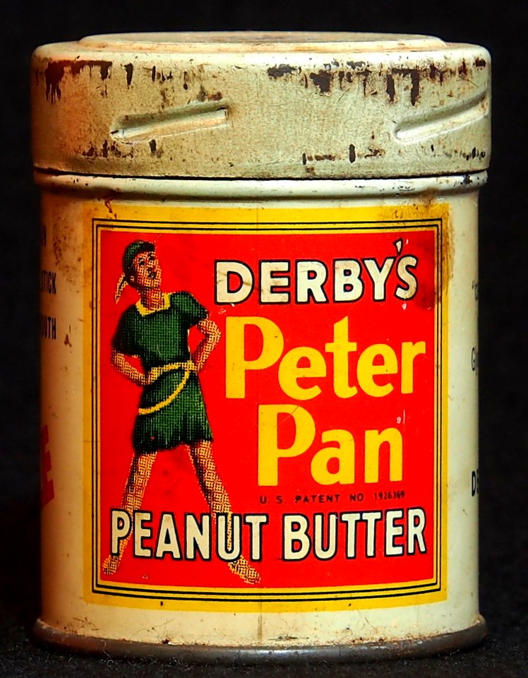Derbys Peter Pan peanut butter sample blikje, foto1