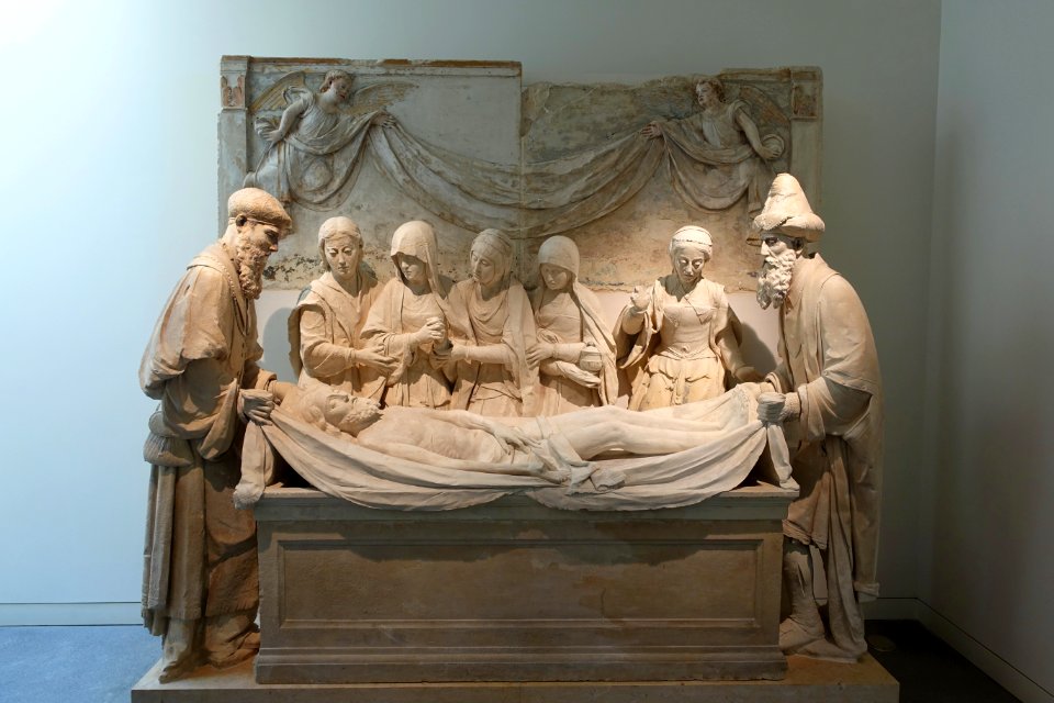 Deposition of Christ, from the Mosteiro de Santa Cruz, by Joao de Ruao, 1535-1540 - Museu Nacional de Machado de Castro - Coimbra, Portugal -DSC09948