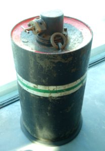 Depth charge M-1924 - Marinmuseum, Karlskrona, Sweden - DSC09000