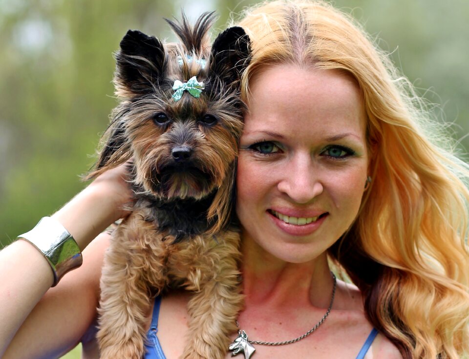 Facial love dog