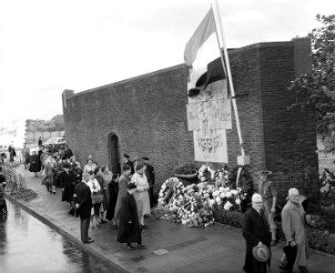 Den Haag dodencelherdenking, Scheveningen jaarlijkse herdenking, Bestanddeelnr 906-7440