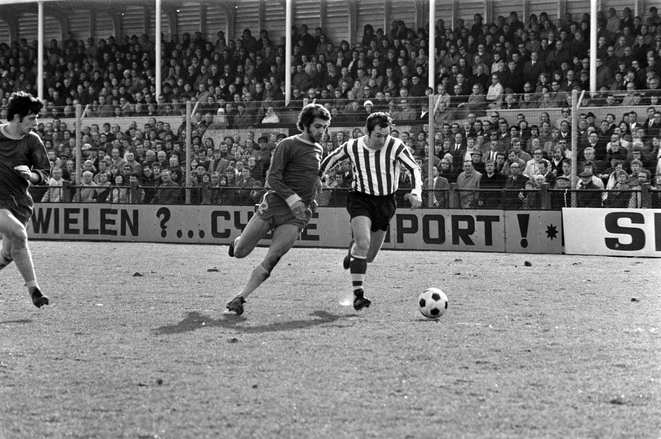 Den Haag tegen Sparta 1-1, spelmoment, Bestanddeelnr 925-4345