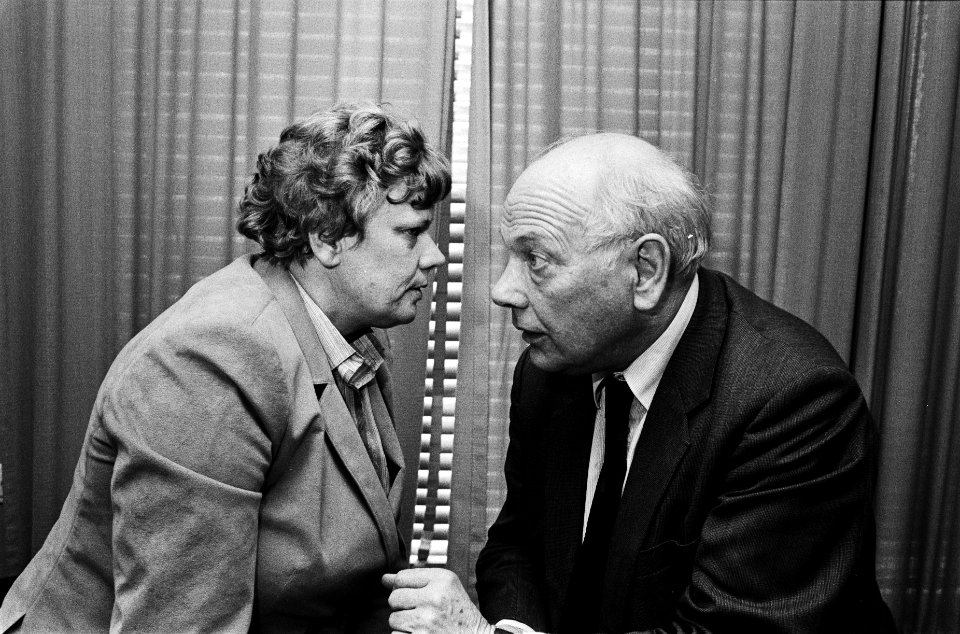 Den Uyl presenteert het werkgelegenheidsprogramma in eerste aanleg tijdens pc in, Bestanddeelnr 932-0155
