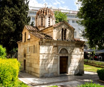 Church Theotokos Gorgoepikoos and Agios Eleytherios Athens, Greece photo