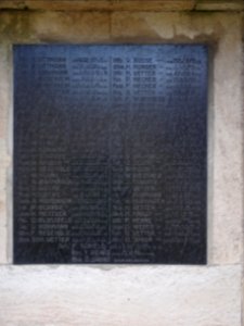 Detail war memorial, Oberheldrungen 1