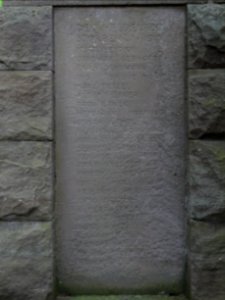 Detail war memorial Udersleben 1