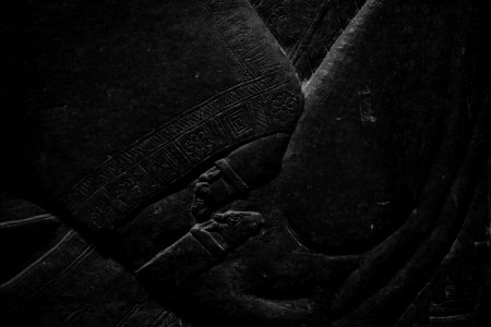 Details from the palace reliefs of Neo-Assyrian king Ashurnasirpal II (883-865 BC) on view at the Metropolitan Museum of Art