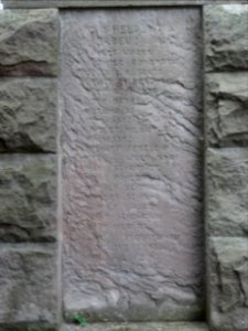 Detail war memorial Udersleben 3