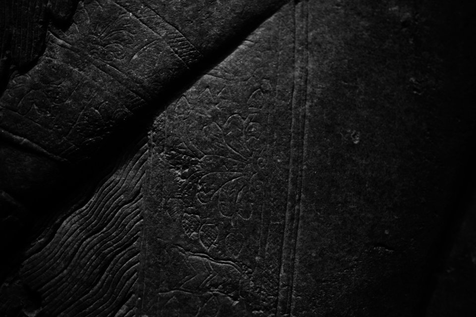 Details of the reliefs from the palace of Neo-Assyrian king Ashurnasirpal II (883-872 BC) on view at the Metropolitan Museum of Art