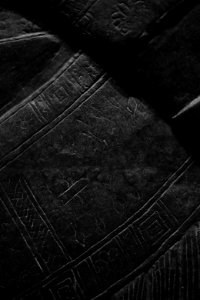 Details of the palace reliefs of Neo-Assyrian king Ashurnasirpal II (883-864 BC) on view at the Metropolitan Museum of Art