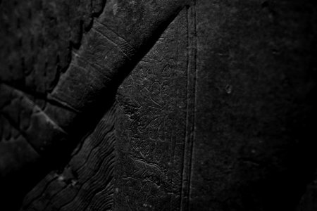Details of the reliefs from the palace of Neo-Assyrian king Ashurnasirpal II (883-868 BC) on view at the Metropolitan Museum of Art
