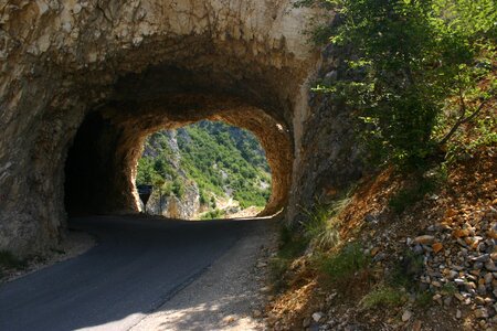 Tunnel way montenegro photo