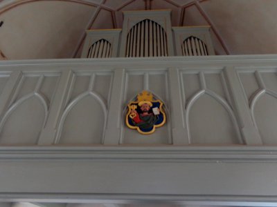 Detail in der Dorfkirche in Paretz