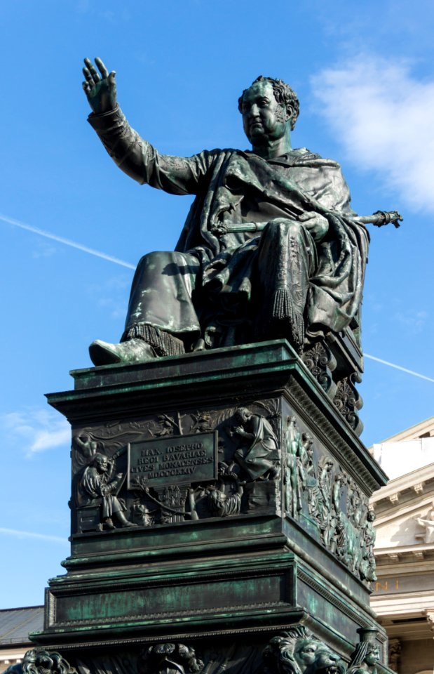 Detail Max Joseph Denkmal Munich