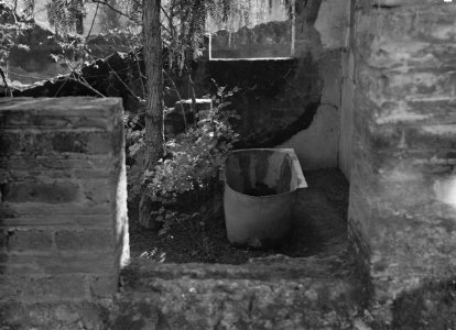 Detail in een binnentuin in de stad Herculaneum, Bestanddeelnr 255-8837
