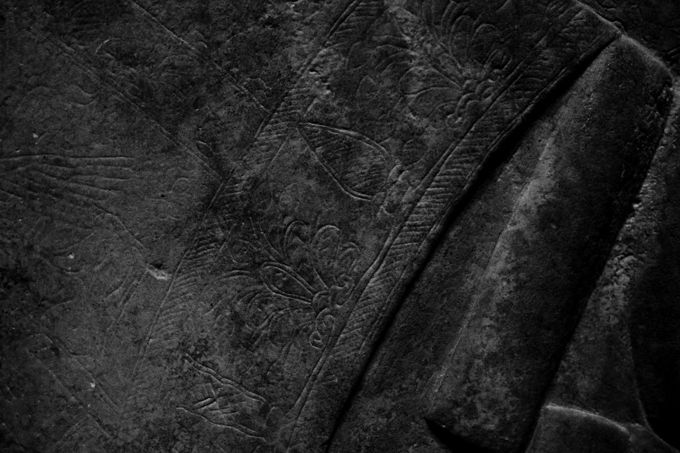 Details of the reliefs from the palace of Neo-Assyrian king Ashurnasirpal II (883-875 BC) on view at the Metropolitan Museum of Art