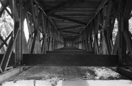 Detailopname van de constructie van de brug, Bestanddeelnr 474-3-6