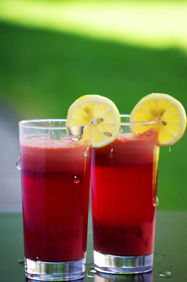 Salad beetroot carrots lemon beverage