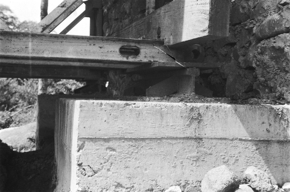 Detailopname van de constructie van de brug, Bestanddeelnr 474-3-4