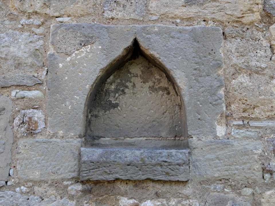 Detail an der Kirche von Bechstedtstraß