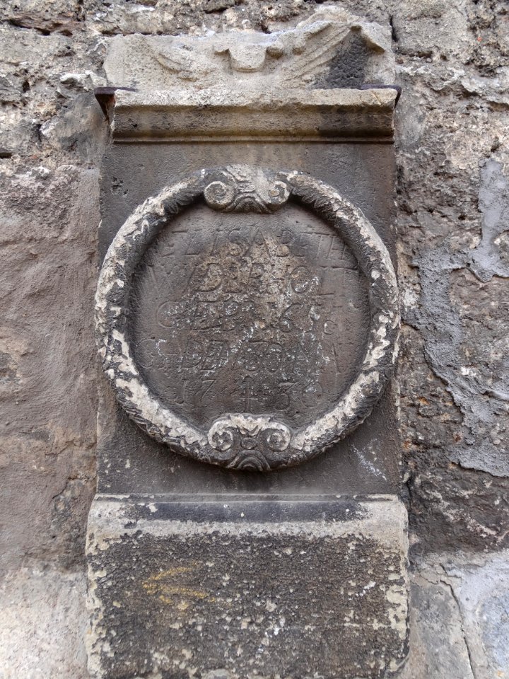 Detail an der Kirche in Helmsdorf, Eichsfeld 2